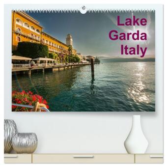Kalendář/Diář Lake Garda Italy (High Quality Premium Wall Calendar 2027 DIN A2 landscape),CALVENDO 12 Month Wall Calendar Calvendo