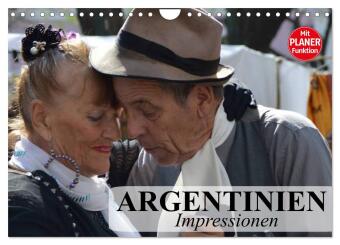Naptár/Határidőnapló Argentinien - Impressionen (Wandkalender 2027 DIN A4 quer), CALVENDO Monatskalender Calvendo