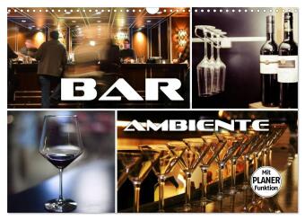 Calendário/Diário Bar Ambiente (Wandkalender 2027 DIN A3 quer), CALVENDO Monatskalender Calvendo