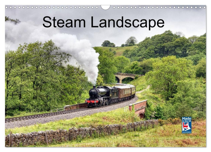 Naptár/Határidőnapló Steam Landscape (Wall Calendar 2027 DIN A3 landscape), CALVENDO 12 Month Wall Calendar Calvendo