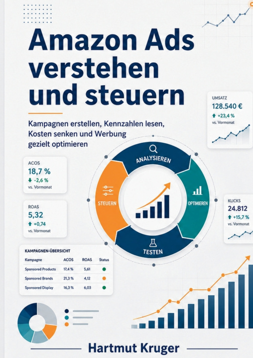Libro Amazon Ads verstehen und steuern Hartmut Kruger