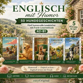Buch Englisch mit Humor: 50 Hundegeschichten A1-A2 (+ Audio-Online), m. 1 Audio, m. 1 Audio Emily Carroway