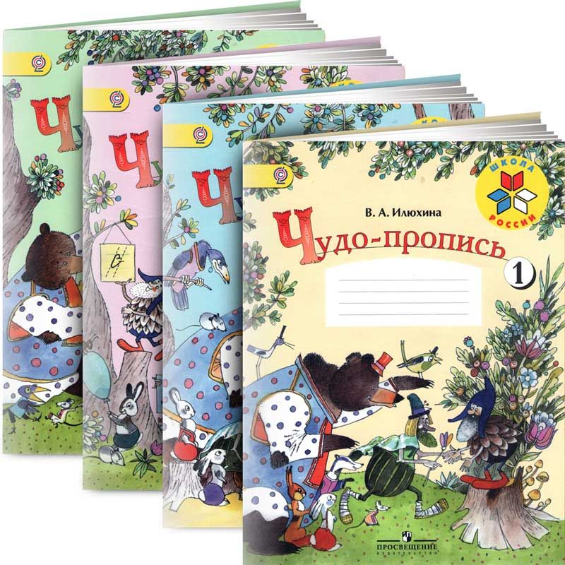 Buch Чудо-пропись 1 класс. В четырех частях (Школа России) Вера Илюхина