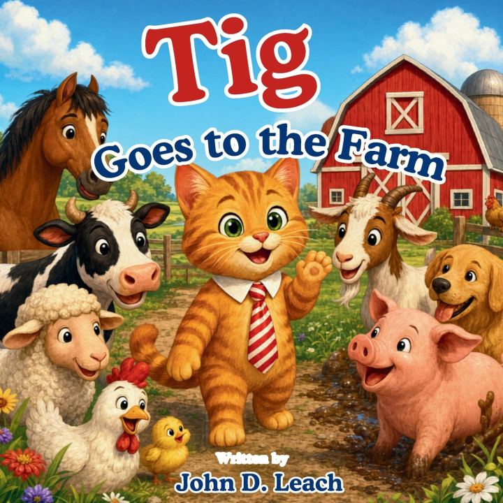 Kniha Tig Goes To The Farm John D. Leach