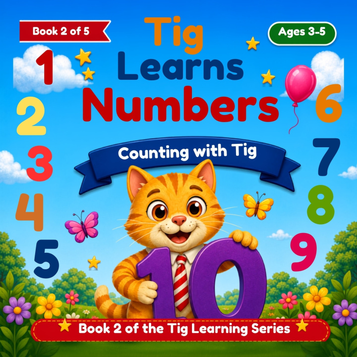 Kniha Tig Learns Numbers John D. Leach