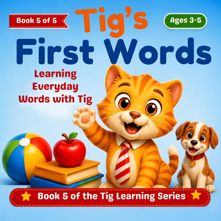 Libro Tig's First Words John D. Leach