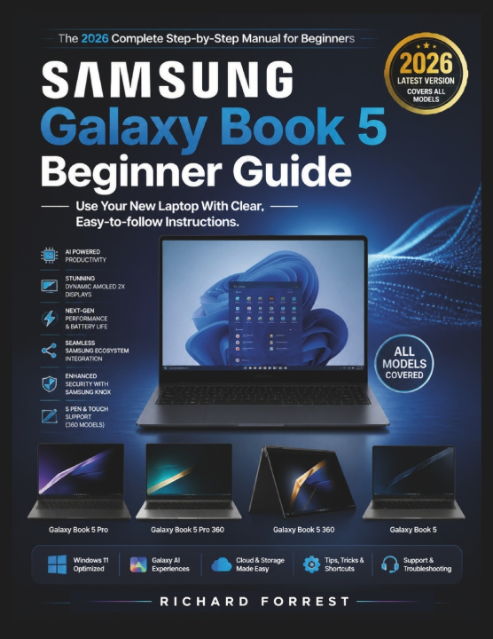 Knjiga Samsung Galaxy Book 5 Beginner Guide Richard Forrest