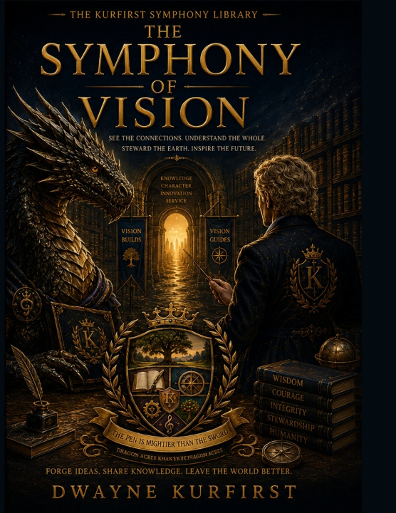 Boek The Symphony of Vision Dwayne Kurfirst