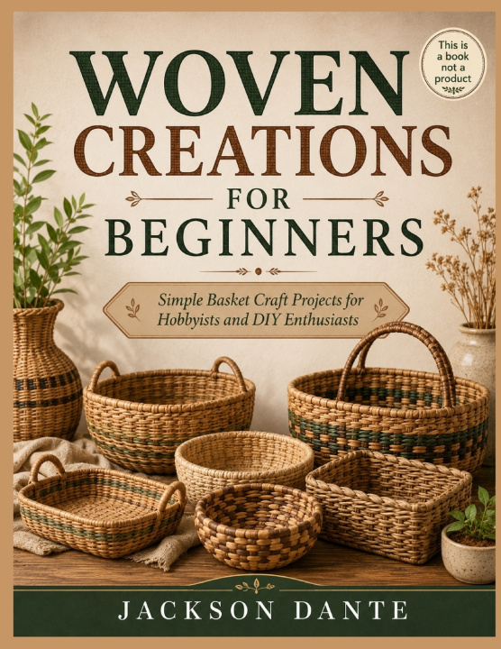 Knjiga WOVEN CREATIONS FOR BEGINNERS JACKSON DANTE
