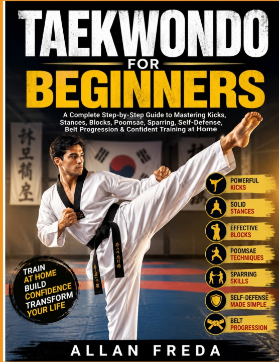 Libro TAEKWONDO FOR BEGINNERS ALLAN FREDA