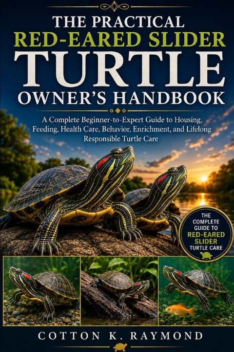 Könyv THE PRACTICAL RED-EARED SLIDER TURTLE OWNER'S HANDBOOK COTTON K. RAYMOND