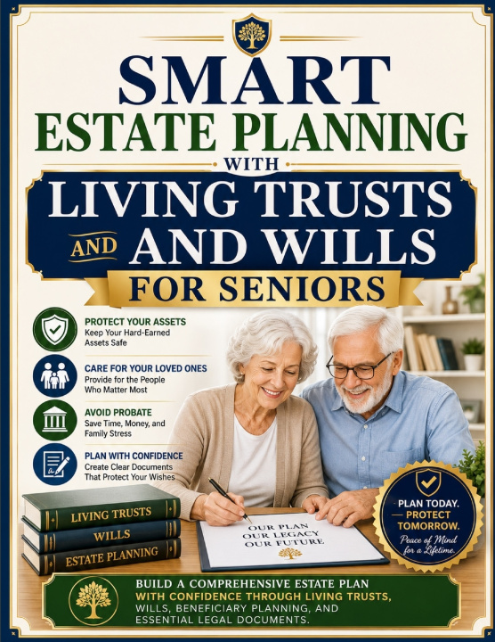Könyv Smart Estate Planning with Living Trusts and Wills for Seniors Gary D. Whitney