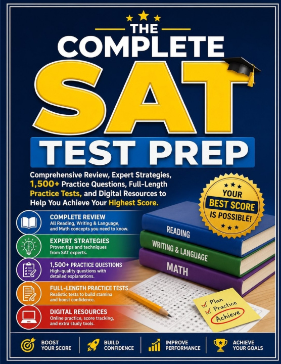 Knjiga The Complete SAT Test Prep Alan M. Tripp