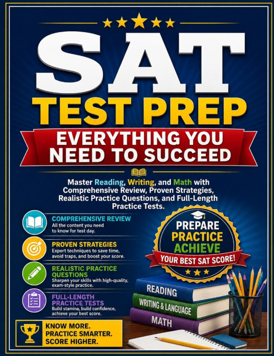 Kniha SAT Test Prep Claude E. Russell