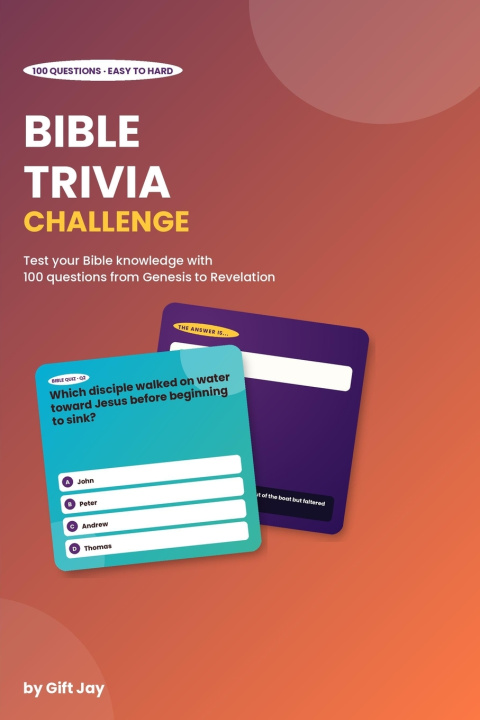 Libro Bible Trivia Challenge Gift Jay