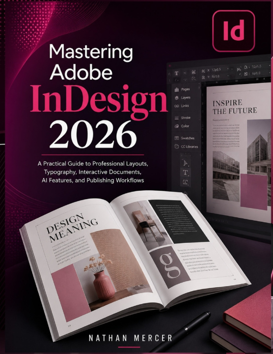 Libro Mastering Adobe InDesign 2026 NATHAN MERCER