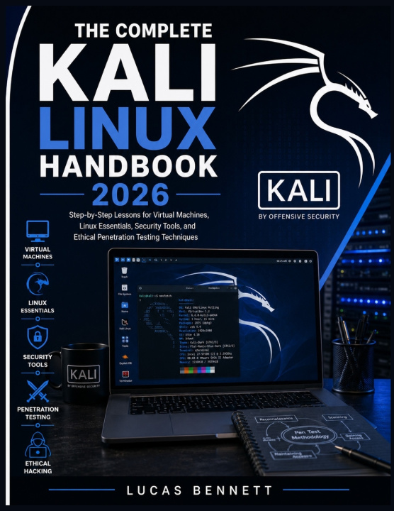 Kniha THE Complete Kali Linux Handbook 2026 LUCAS BENNETT