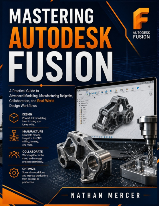 Kniha Mastering Autodesk Fusion NATHAN MERCER