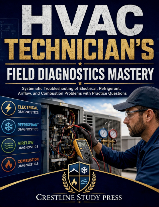 Boek HVAC Technician's Field Diagnostics Mastery Crestline Study Press