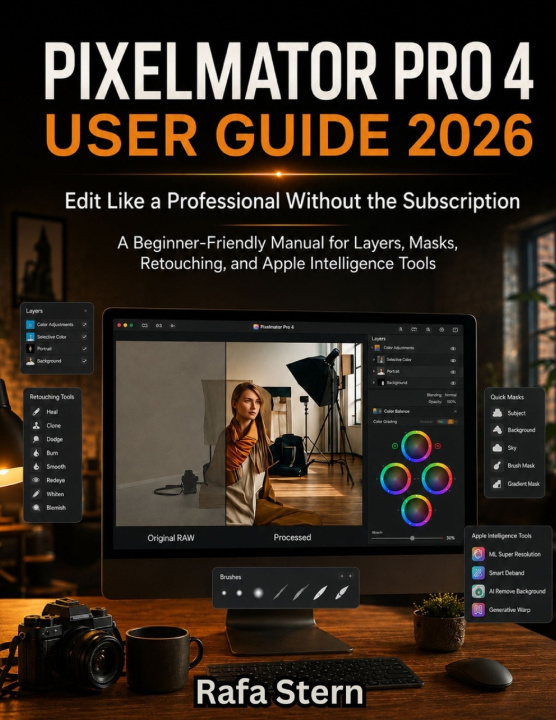 Könyv Pixelmator Pro 4 User Guide 2026 Rafa Stern
