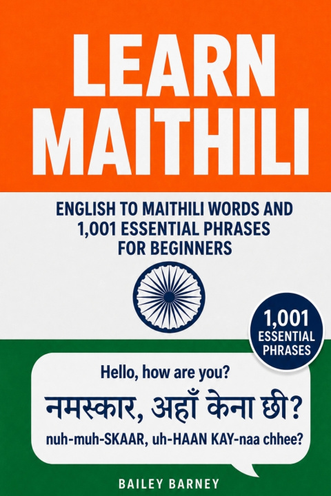 Kniha Learn Maithili Bailey Barney