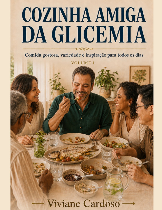 Kniha Cozinha Amiga da Glicemia - Volume 1 Viviane Cardoso