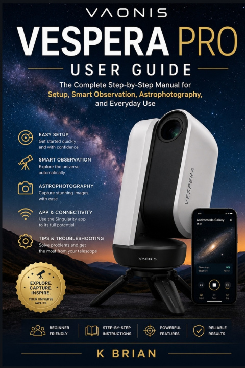 Kniha VAONIS VESPERA PRO USER GUIDE K Brian