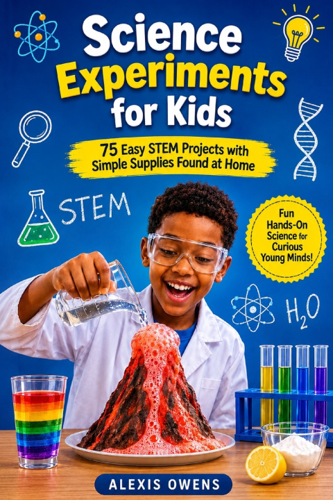 Knjiga Science Experiments for Kids ALEXIS OWENS