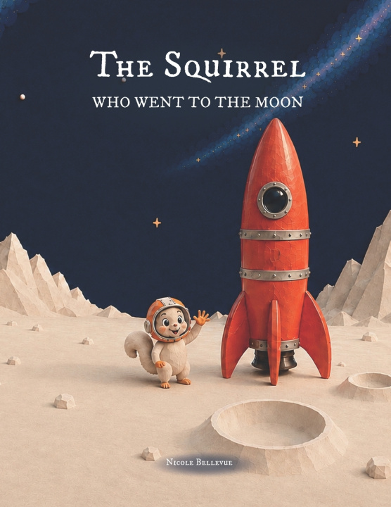 Livro The Squirrel Who Went to the Moon Nicole Bellevue