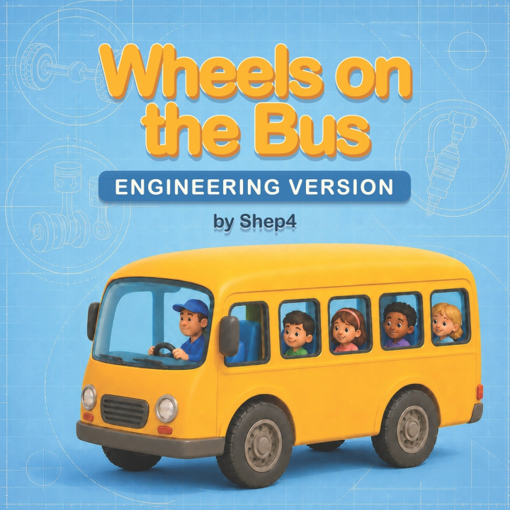 Knjiga The Wheels on the Bus Shep4