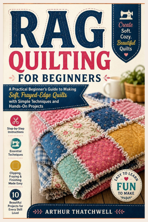 Libro RAG QUILTING FOR BEGINNERS Arthur Thatchwell