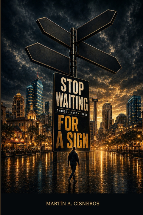 Libro STOP WAITING FOR A SIGN Martín A. Cisneros
