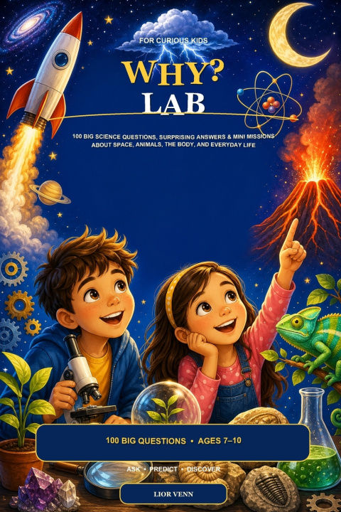 Knjiga WHY? LAB for Curious Kids Lior Venn