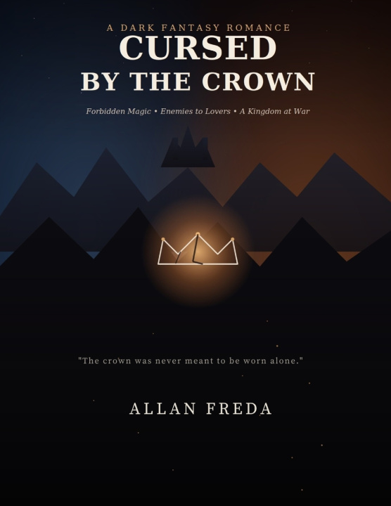 Kniha CURSED BY THE CROWN Allan Freda
