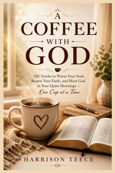 Libro A COFFEE WITH GOD HARRISON TEECE