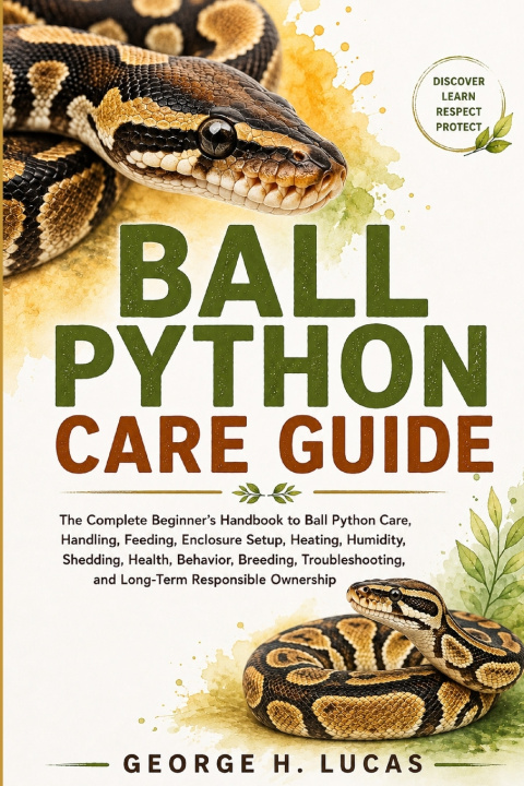 Libro BALL PYTHON CARE GUIDE GEORGE H. LUCAS