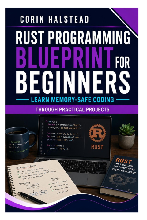 Könyv Rust Programming Blueprint for Beginners Corin Halstead