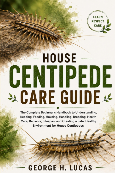 Könyv HOUSE CENTIPEDE CARE GUIDE GEORGE H. LUCAS
