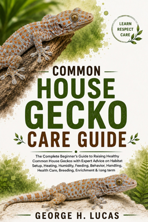 Könyv COMMON HOUSE GECKO CARE GUIDE GEORGE H. LUCAS