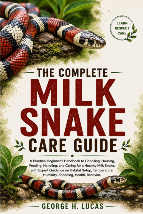 Libro THE COMPLETE MILK SNAKE CARE GUIDE GEORGE H. LUCAS