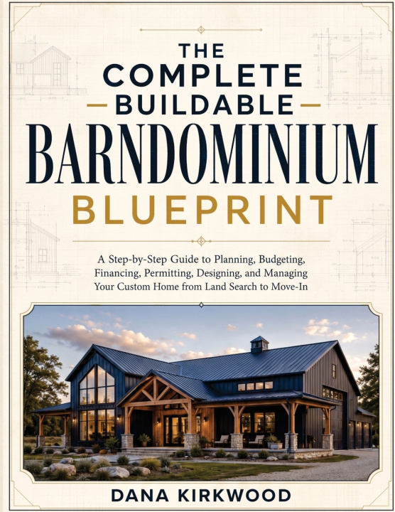 Libro The Complete Buildable Barndominium Blueprint Dana Kirkwood