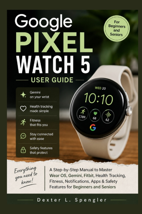 Kniha GOOGLE PIXEL WATCH 5 USER GUIDE Dexter L. Spengler