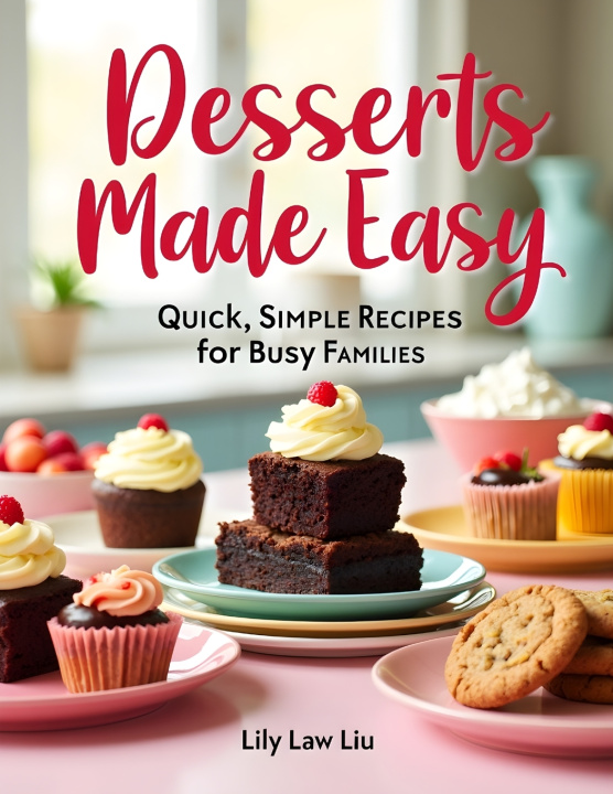 Livro Desserts Made Easy- Quick, Simple Recipes for busy families Lily Law Liu