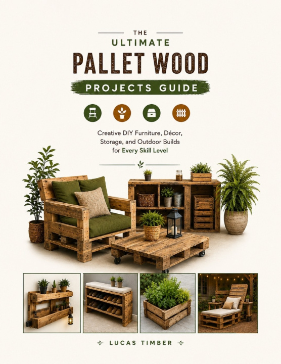 Buch The Ultimate Pallet Wood Projects Guide Lucas Timber