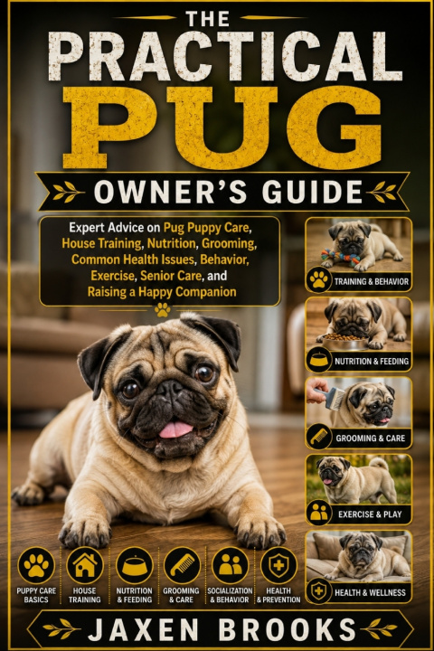 Livre THE PRACTICAL PUG OWNER'S GUIDE JAXEN BROOKS