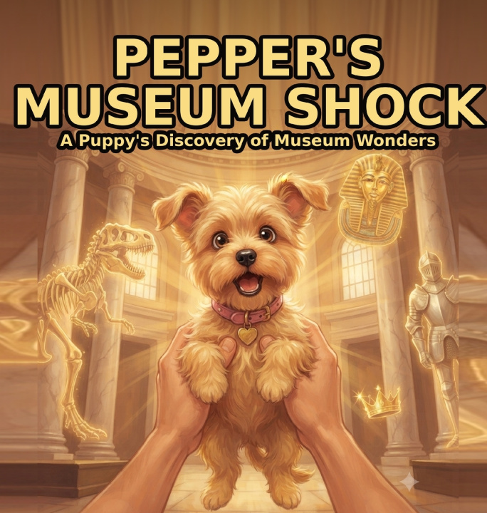 Libro Pepper's Museum Shock Pepper The Dog