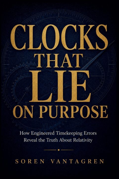 Knjiga Clocks That Lie on Purpose Soren Vantagren