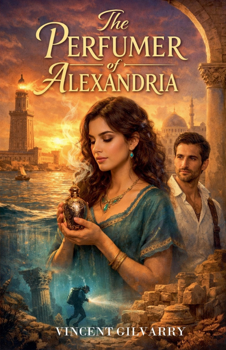 Livro The Perfumer of Alexandria VINCENT GILVARRY
