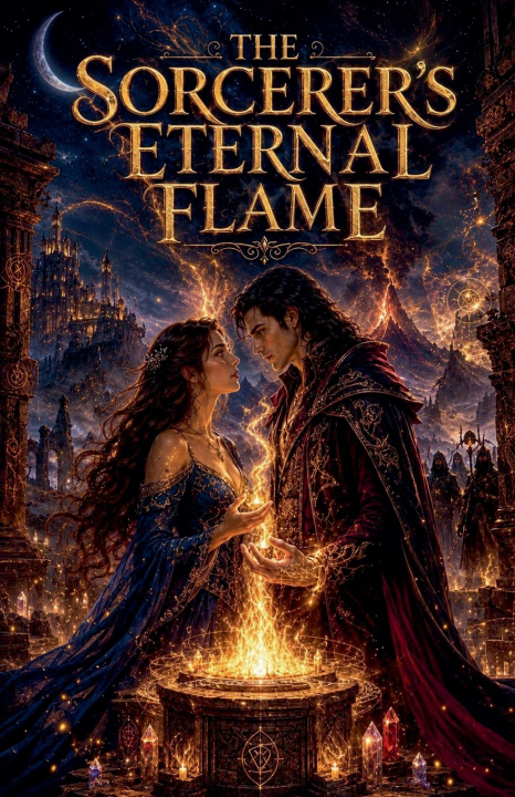 Knjiga The Sorcerer's Eternal Flame Nathaniel Ashbourne