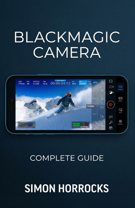 Kniha Blackmagic Camera App - The Complete Guide Simon Horrocks